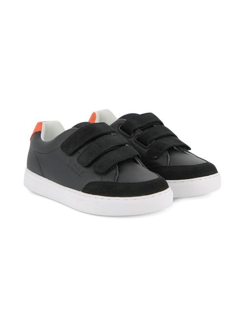 Scarpa bambino BOSS tennis nera BOSS KIDS | J5281809B